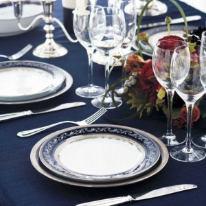 Crestwood Cobalt Platinum – Accent Plate - Noritake - 4170/91316