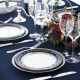 Crestwood Cobalt Platinum – Accent Plate - Noritake - 4170/91316 Crestwood Cobalt Platinum – Accent Plate - Noritake - 4170/91316