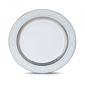 Crestwood Platinum Accent Plate - Noritake 