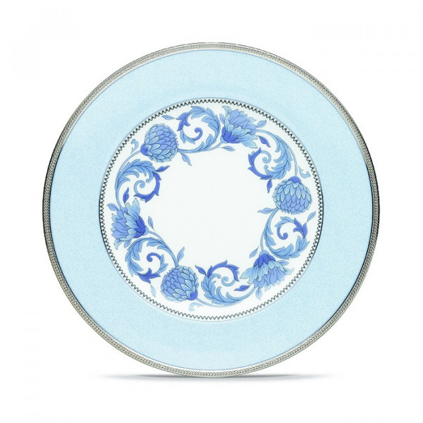 Sonnet In Blue Accent Plate - Noritake Sonnet In Blue Accent Plate - Noritake