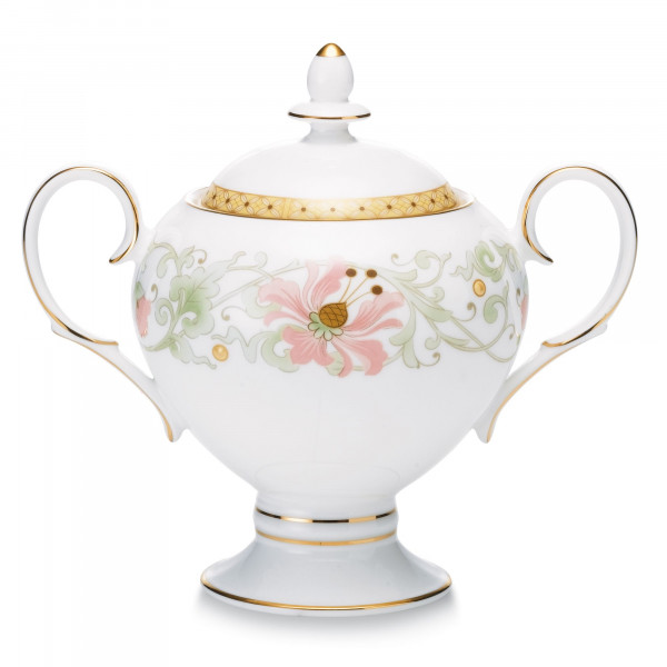 Blooming Splendor Sugar Bowl - Noritake - 4892 Blooming Splendor Sugar Bowl - Noritake - 4892