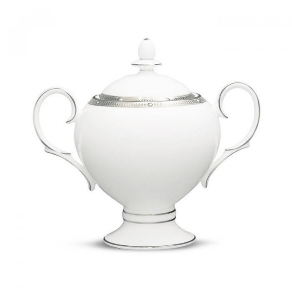 Rochelle Platinum Sugar Bowl - Noritake Rochelle Platinum Sugar Bowl - Noritake