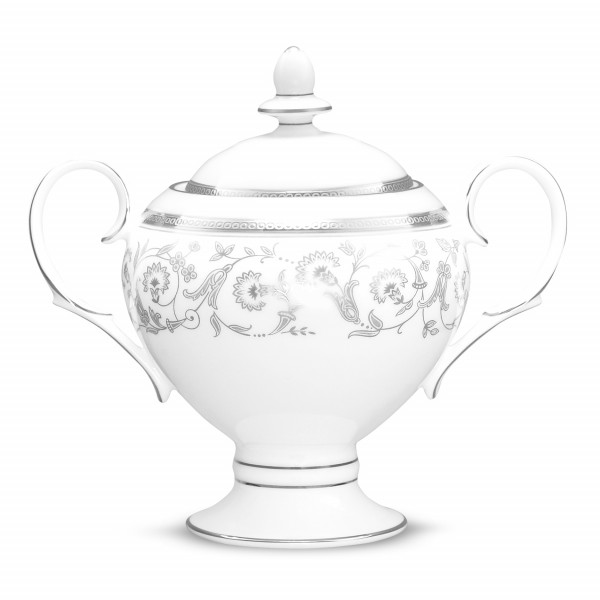 Summit Platinum Sugar Bowl - Noritake Summit Platinum Sugar Bowl - Noritake