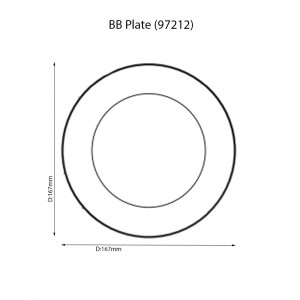 Blue Shire BB Plate - Noritake 