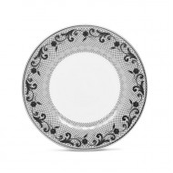 Chantilly Noire BB Plate -Noritake 