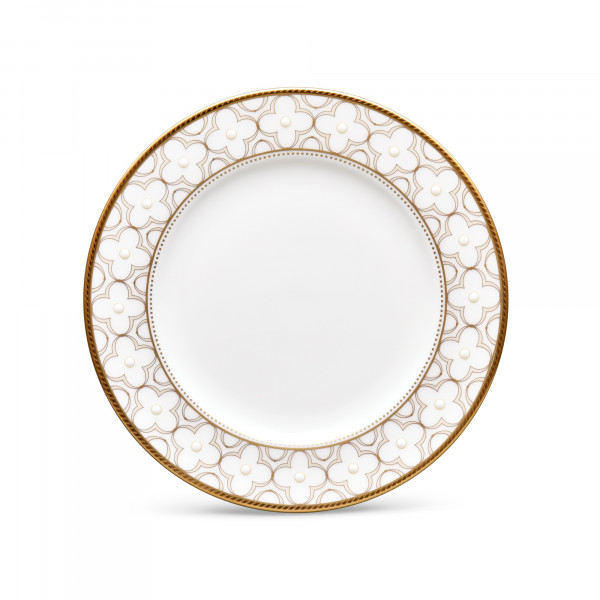Trefolio Gold BB Plate - Noritake Trefolio Gold BB Plate - Noritake