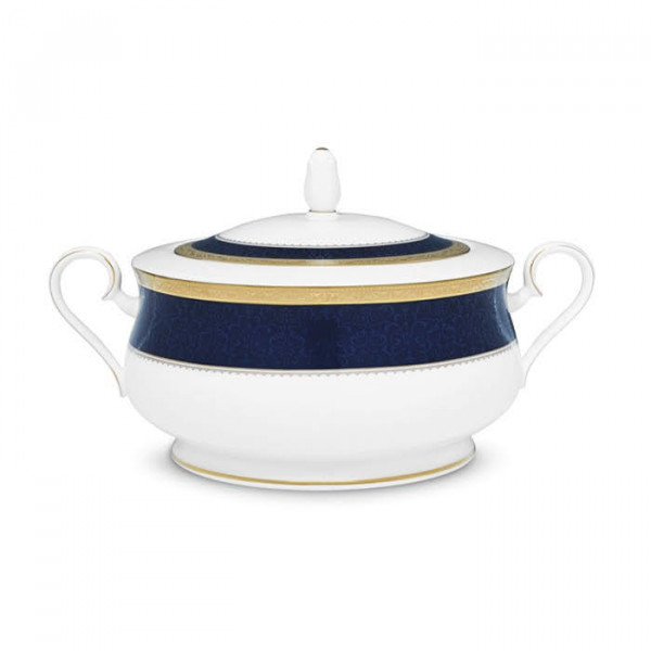 Odessa Cobalt Gold Casserole - Noritake Odessa Cobalt Gold Casserole - Noritake