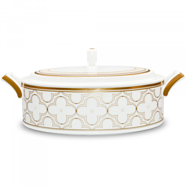 Trefolio Gold Casserole - Noritake - 4945/93629 Trefolio Gold Casserole - Noritake - 4945/93629