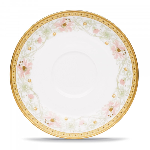 Blooming Splender Tea Saucer - Noritake 