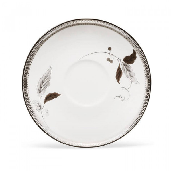 Islay Platinum Tea Saucer - Noritake Islay Platinum Tea Saucer - Noritake