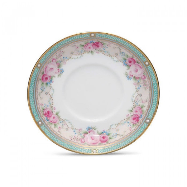 Palace Rose Coffee Saucer - Noritake Palace Rose Coffee Saucer - Noritake