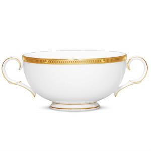 Rochelle Gold Soup Cup With Handle - Noritake 