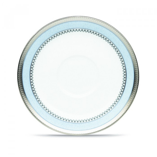 Sonnet In Blue Coffee Saucer - Noritake Sonnet In Blue Coffee Saucer - Noritake