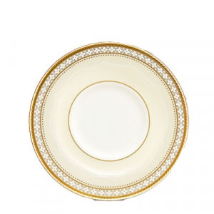 Trefolio Gold Coffee Saucer - Noritake 