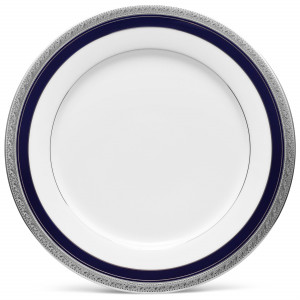 Odessa Cobalt Platinum Dinner Plate - Noritake 
