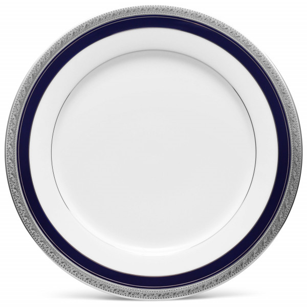 Odessa Cobalt Platinum Dinner Plate - Noritake Odessa Cobalt Platinum Dinner Plate - Noritake