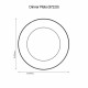 Islay Platinum Dinner Plate - Noritake Islay Platinum Dinner Plate - Noritake