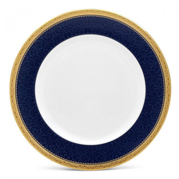 Odessa Cobalt Gold Dinner Plate - Noritake Odessa Cobalt Gold Dinner Plate - Noritake