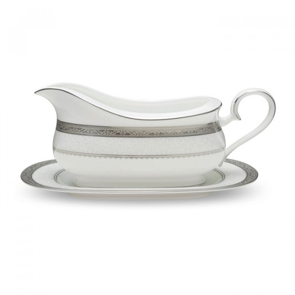 Odessa Platinum - 4875 -95 Pc's Dinner Set - Noritake Odessa Platinum - 4875 -95 Pc's Dinner Set - Noritake