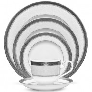 Odessa Platinum - 4875 -95 Pc's Dinner Set - Noritake