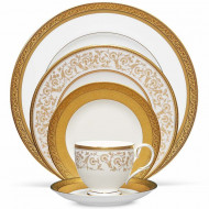 Summit Gold - 4912 - 95 Pc's Dinner Set - Noritake