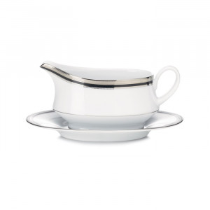 Austin Platinum Gravy Body with saucer - Noritake 