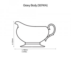 Blue Shire Gravy Body With Saucer - Noritake 