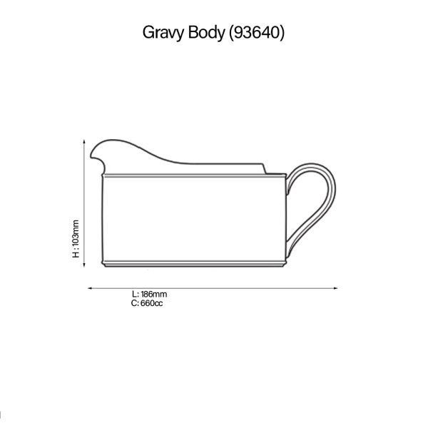 Broome Street Gravy Body With Saucer - Noritake - 4913/93640cs Broome Street Gravy Body With Saucer - Noritake - 4913/93640cs