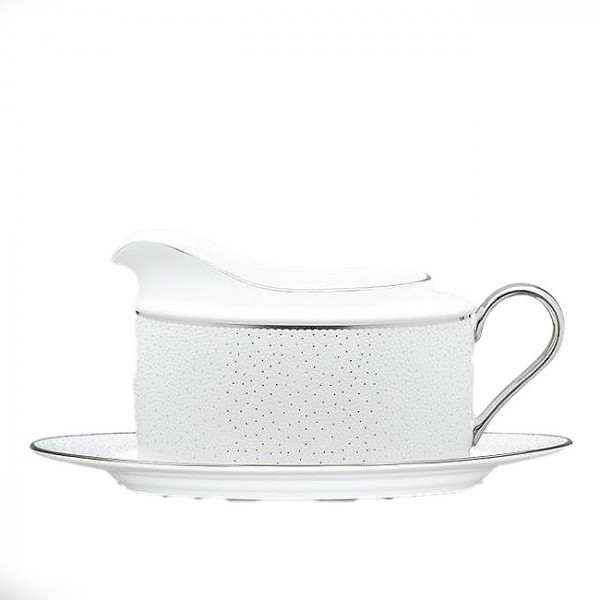 Broome Street Gravy Body With Saucer - Noritake - 4913/93640cs Broome Street Gravy Body With Saucer - Noritake - 4913/93640cs