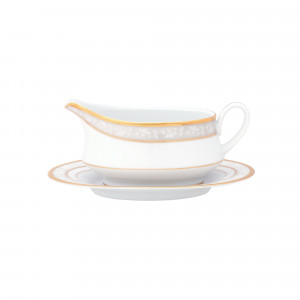 Brunswick Gold Gravy Body With Saucer - Noritake 