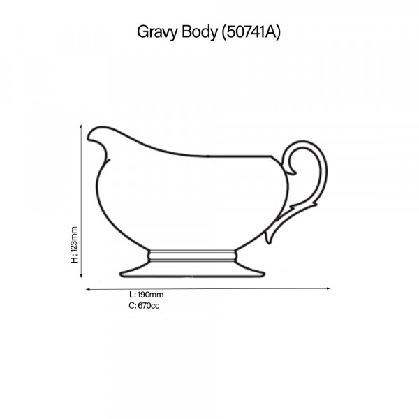 Islay Gravy Body with saucer - Noritake - 4885/50741cs Islay Gravy Body with saucer - Noritake - 4885/50741cs