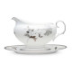 Islay Platinum Gravy Body with saucer - Noritake Islay Platinum Gravy Body with saucer - Noritake