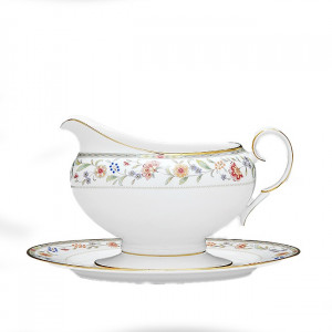Primrose Gravy Body With Saucer - Noritake 