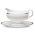 Rochelle Platinum Gravy Body With Saucer - Noritake 