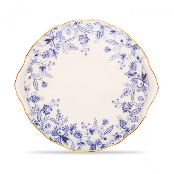Blue Sorrentino Party Plate - Noritake - 4562/58119 Blue Sorrentino Party Plate - Noritake - 4562/58119