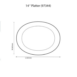 Accompanist 14″ Platter - Noritake 