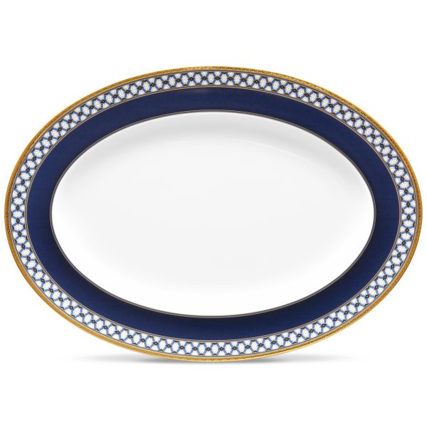 Blue Shire Platter - Noritake Blue Shire Platter - Noritake