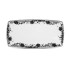 Chantilly Noire Rectangular Plate - Noritake 