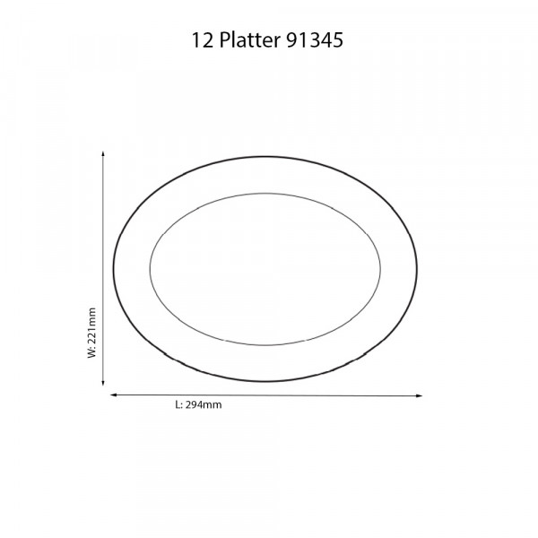 Crestwood Gold Platter - Noritake - 4167/91345 Crestwood Gold Platter - Noritake - 4167/91345