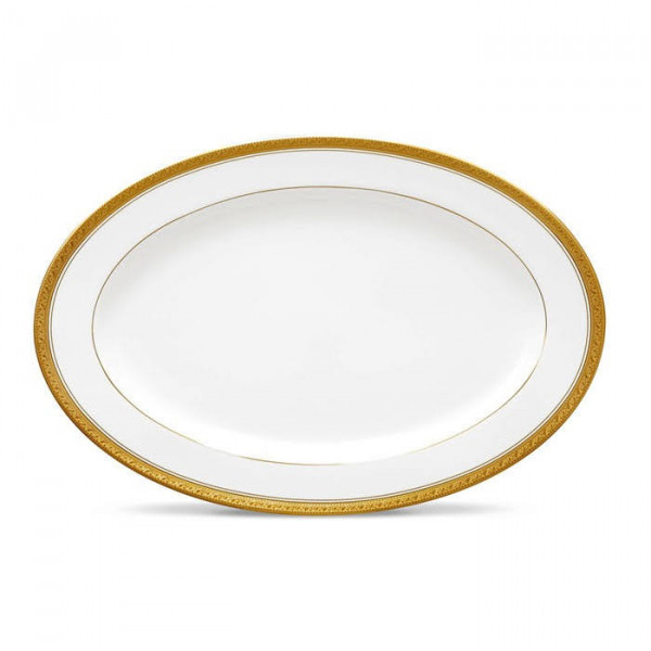 Crestwood Gold Platter - Noritake - 4167/91345 Crestwood Gold Platter - Noritake - 4167/91345