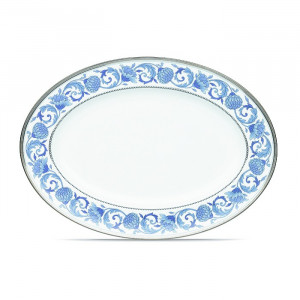 Sonnet In Blue Platter - Noritake 