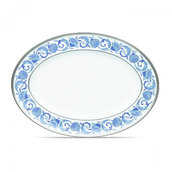 Sonnet In Blue Platter - Noritake 