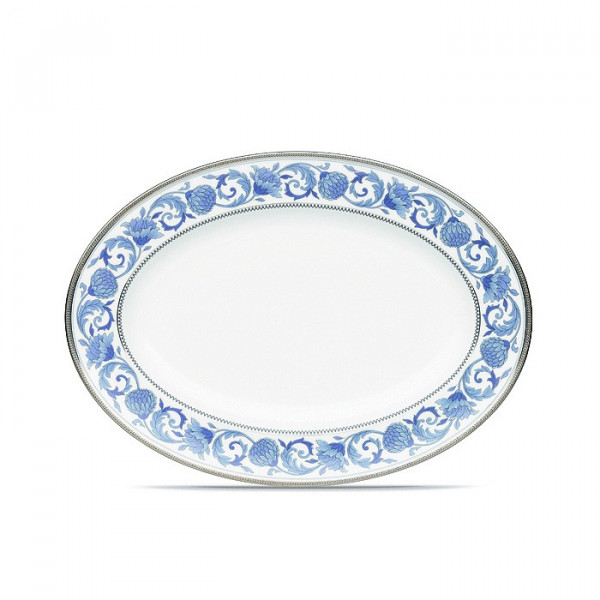 Sonnet In Blue Platter - Noritake 