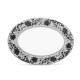 Chantilly Noire Platter - Noritake Chantilly Noire Platter - Noritake