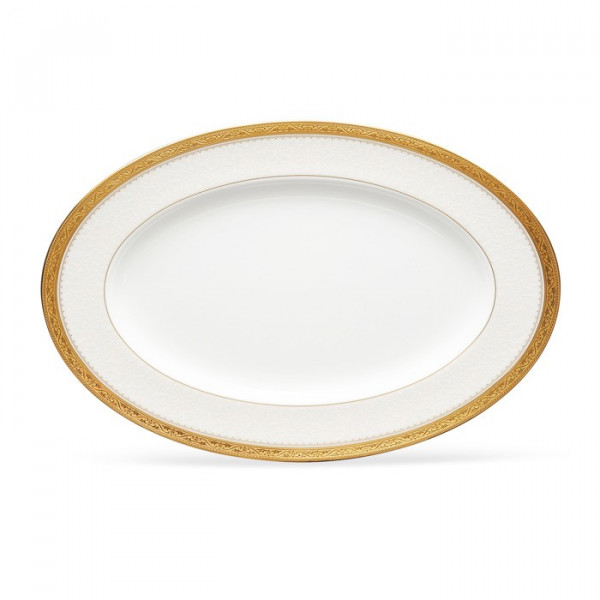 Odessa Gold Platter - Noritake - 4874/97245 Odessa Gold Platter - Noritake - 4874/97245