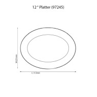 Rochelle Gold Platter - Noritake 