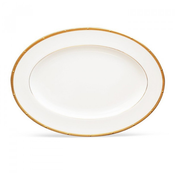 Rochelle Gold Platter - Noritake Rochelle Gold Platter - Noritake
