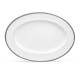 Rochelle Platinum Platter - Noritake Rochelle Platinum Platter - Noritake