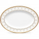 Trefolio Gold Platter - Noritake Trefolio Gold Platter - Noritake