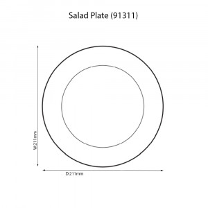 Austin Platinum Salad Plate -Noritake - 4360-91311